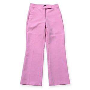ZARA Pink Dress Pants Womens Medium Straight Leg Career Work Slacks